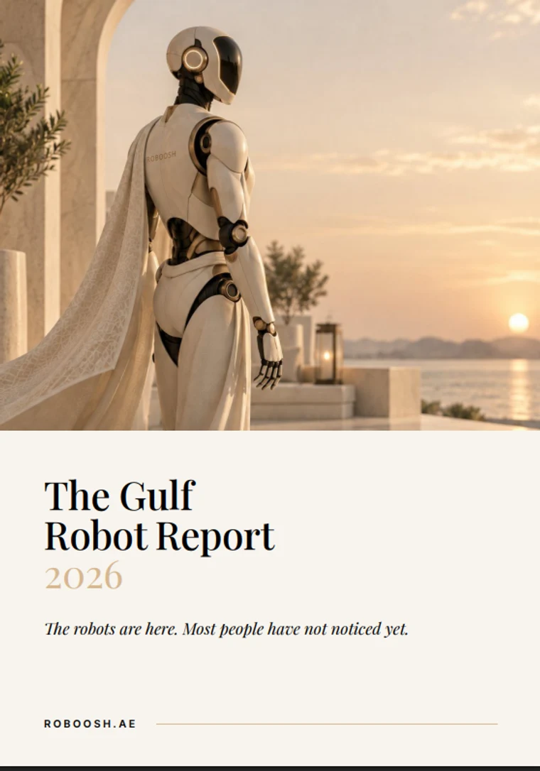 Cover of the Gulf Robot Report 2026